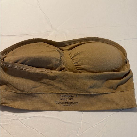 Tan Bandeau with Soft Stretchy Fabric - Picture 3 of 4